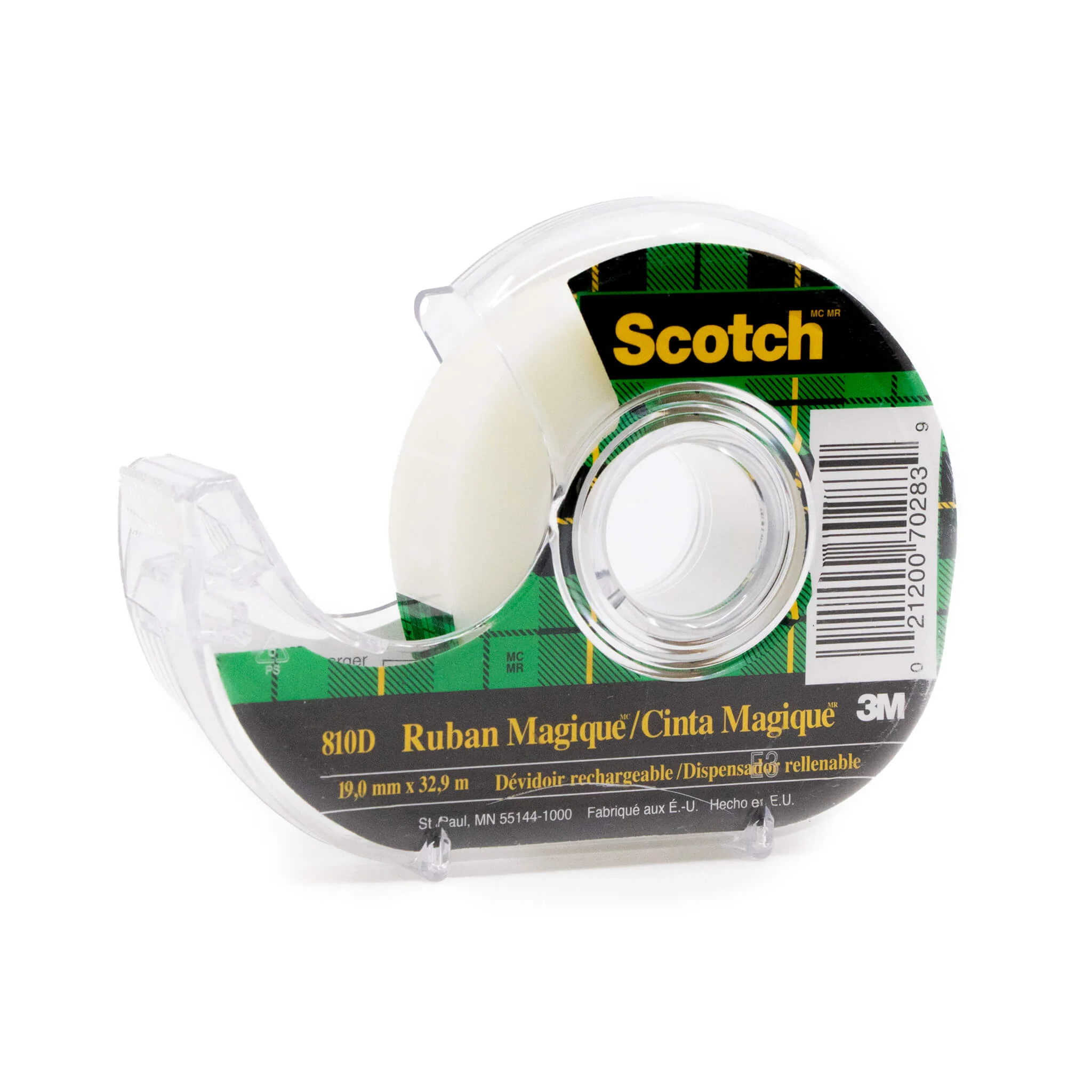 3M Magic Tape Dispenser 19mm x 33m - Image 3