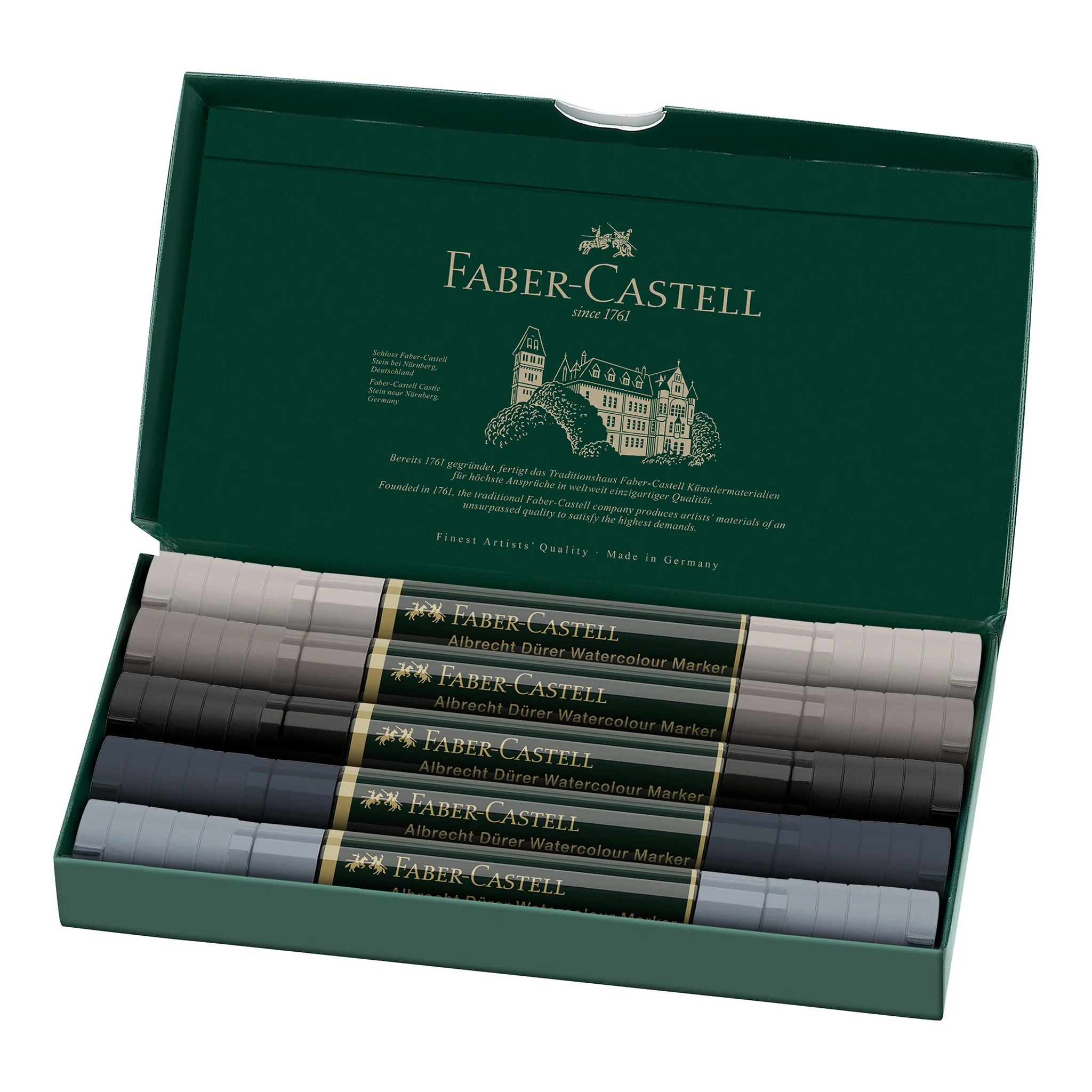 Albrecht Dürer Watercolor Markers Grey Tones - Set of 5 - Image 2
