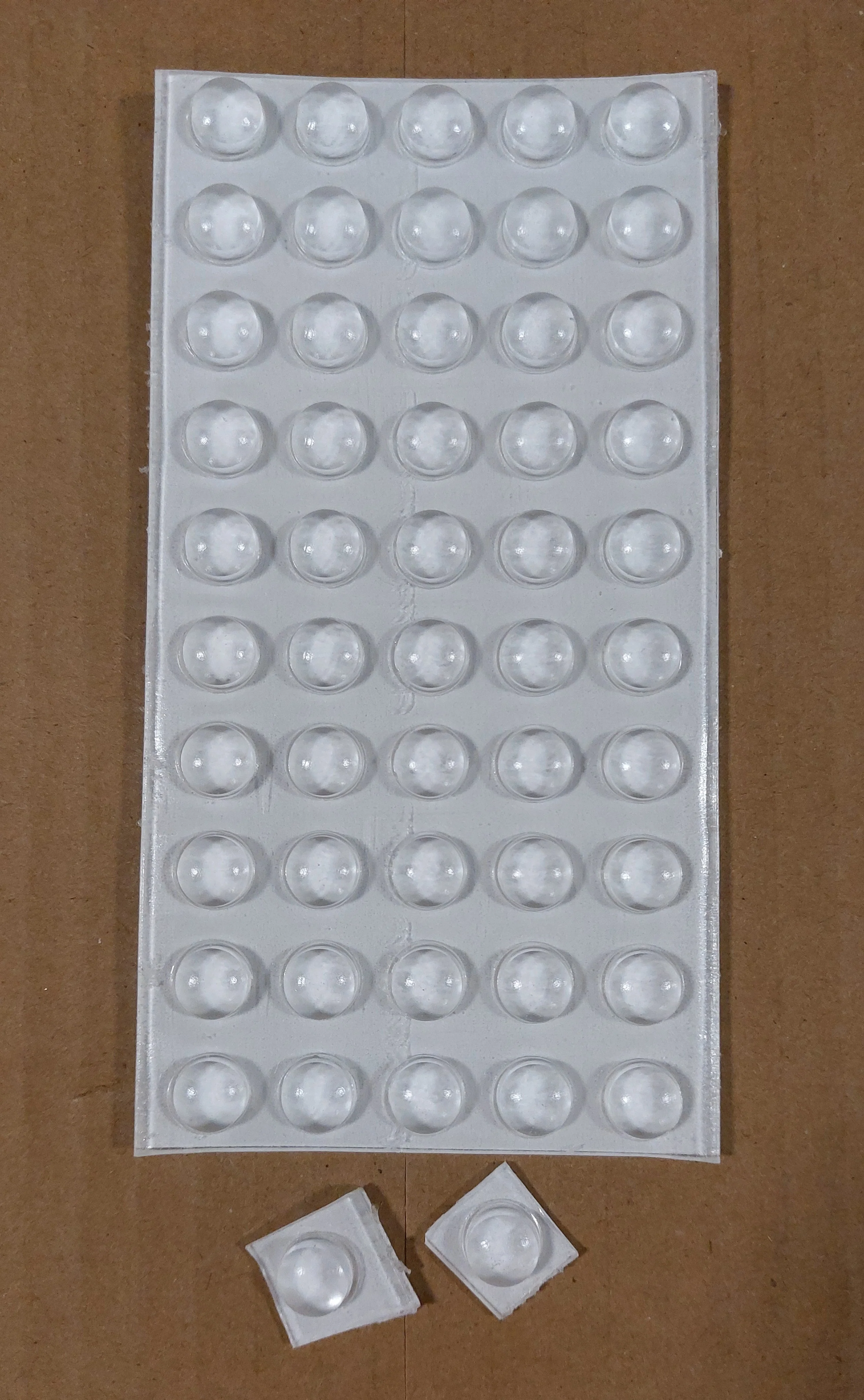 AMS Hardware Round Bumpers - Clear Urethane - Single - Image 2