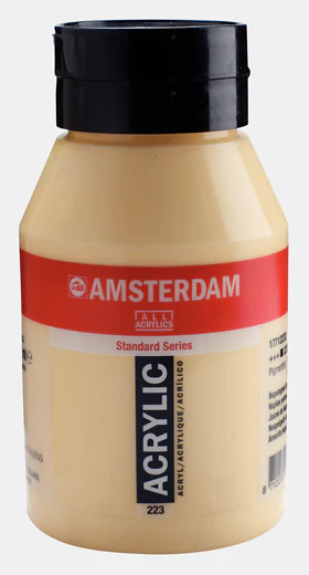 Amsterdam Acrylic Naples Yellow Deep (Special Order) Size 1L
