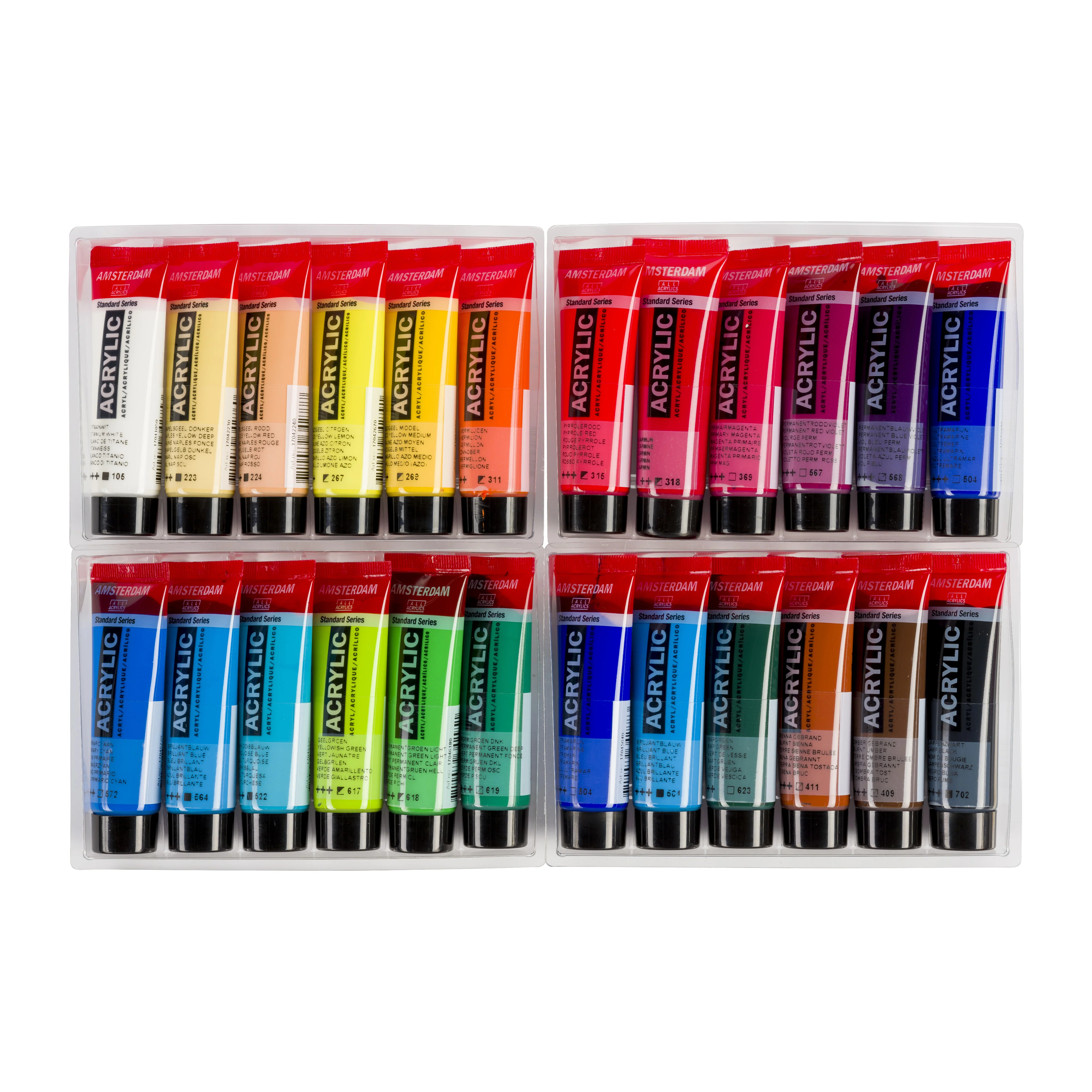 Amsterdam Standard Series Acrylic - General Selection Set of 24 x 20ml - Image 2