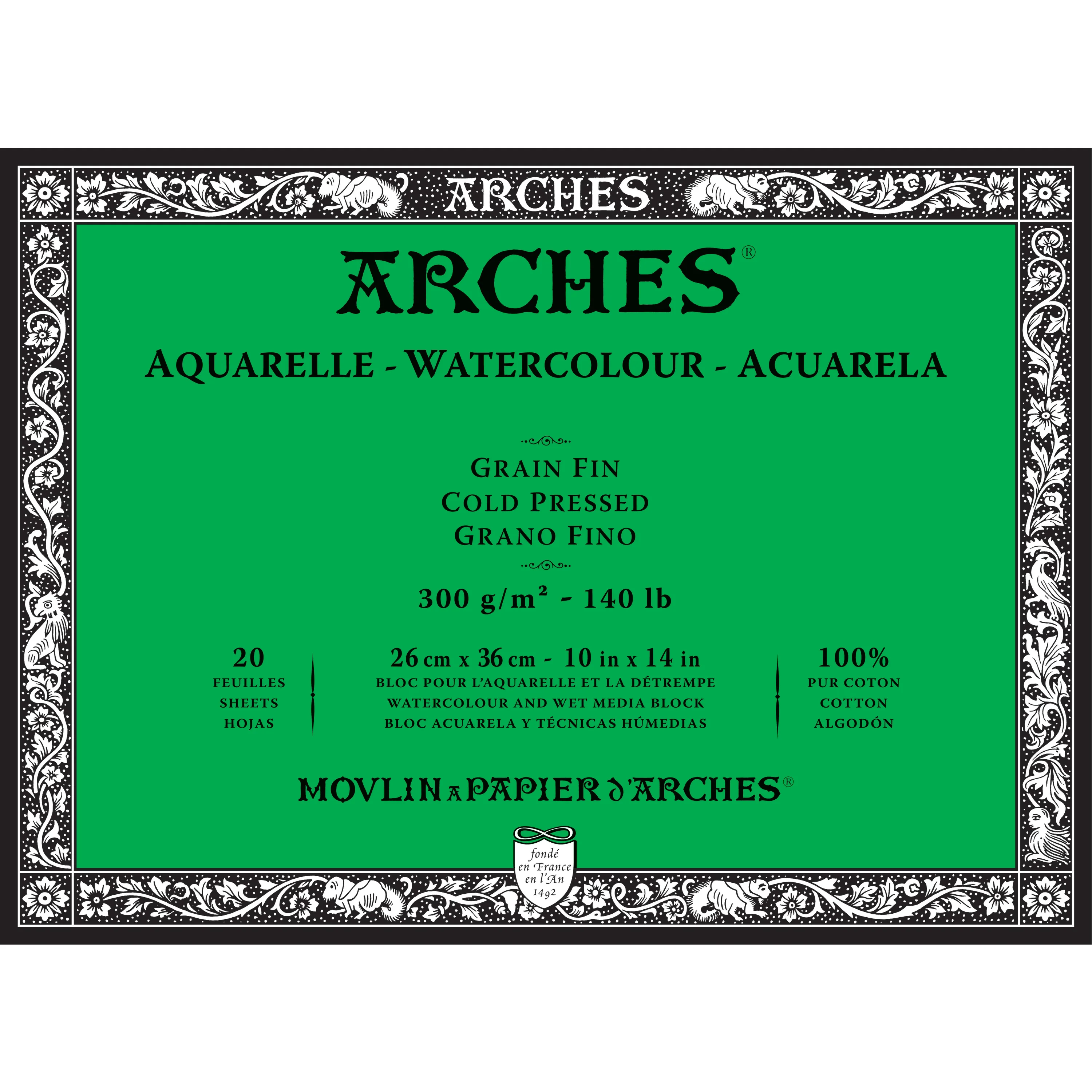 ARCHES Watercolour Blocks 140 lb Cold Press - Image 3