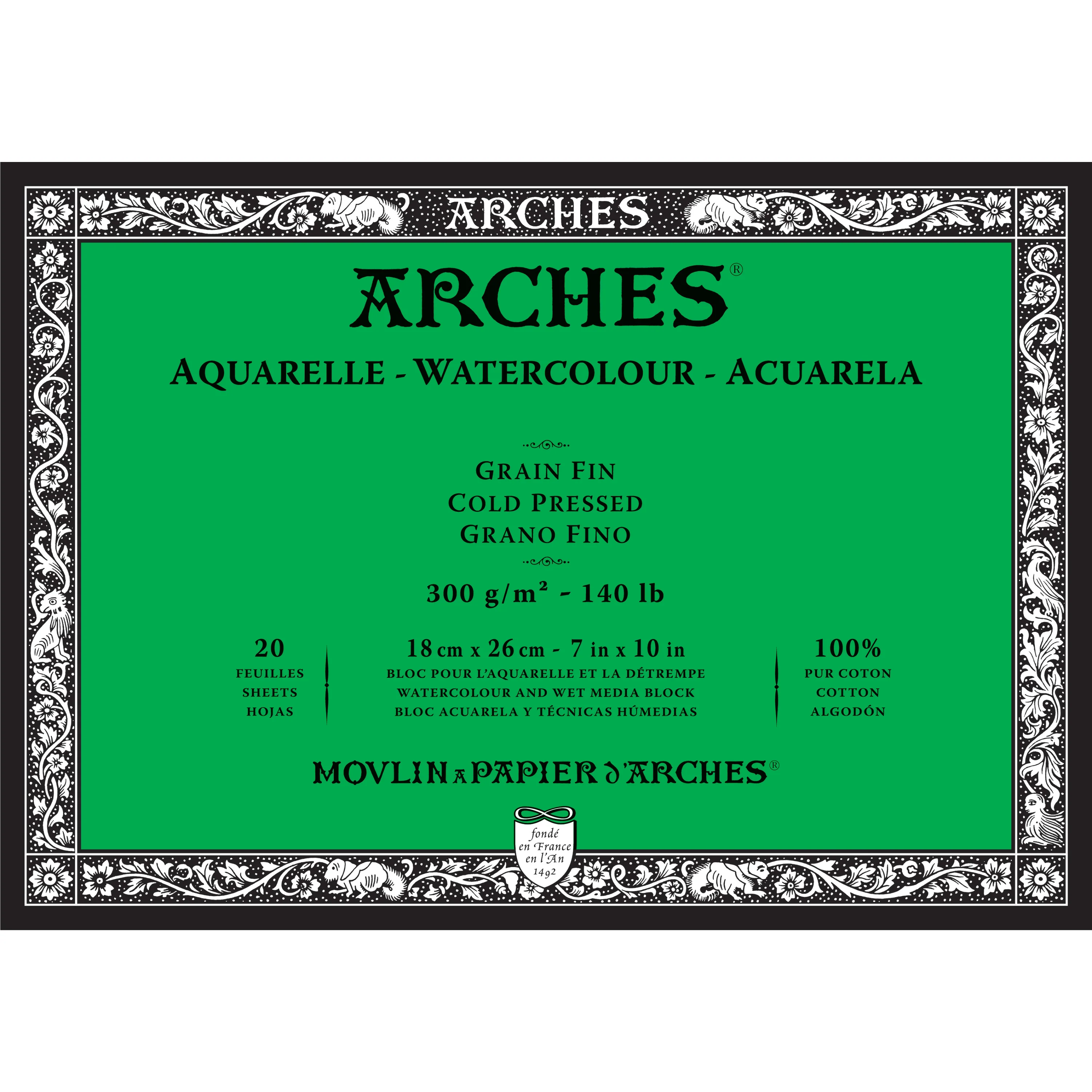 ARCHES Watercolour Blocks 140 lb Cold Press - Image 5