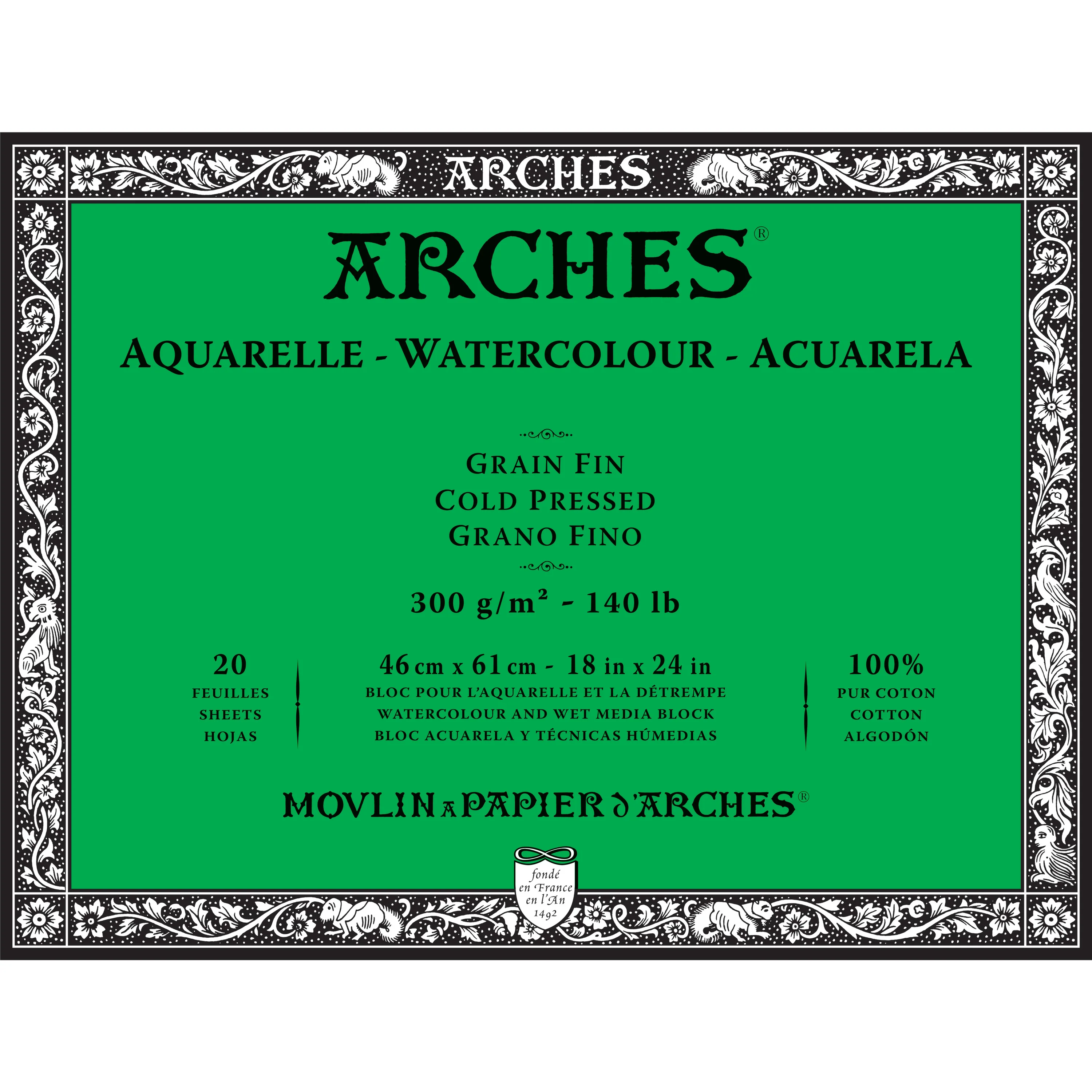 ARCHES Watercolour Blocks 140 lb Cold Press - Image 6