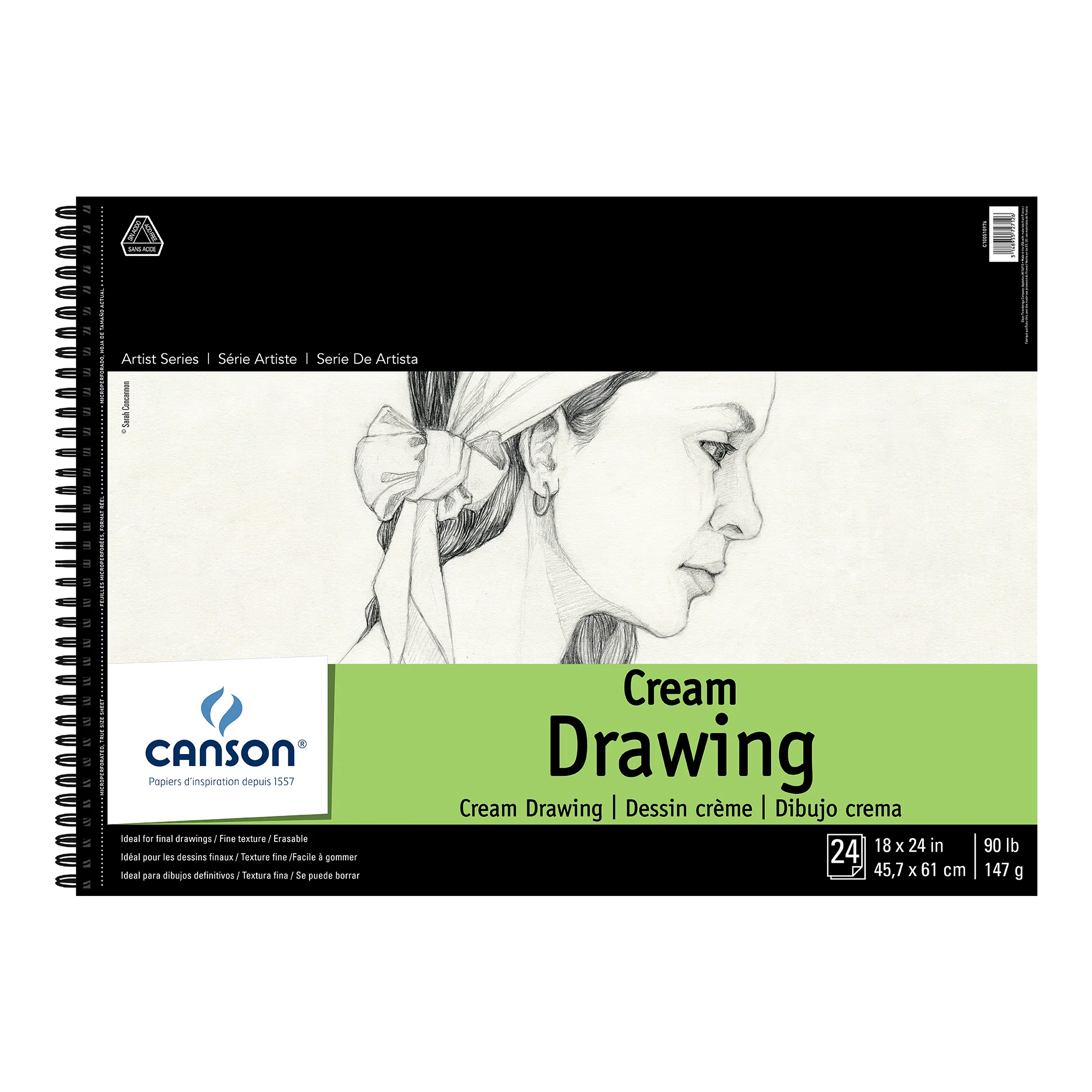Canson Classic Cream Drawing Pads - Image 4