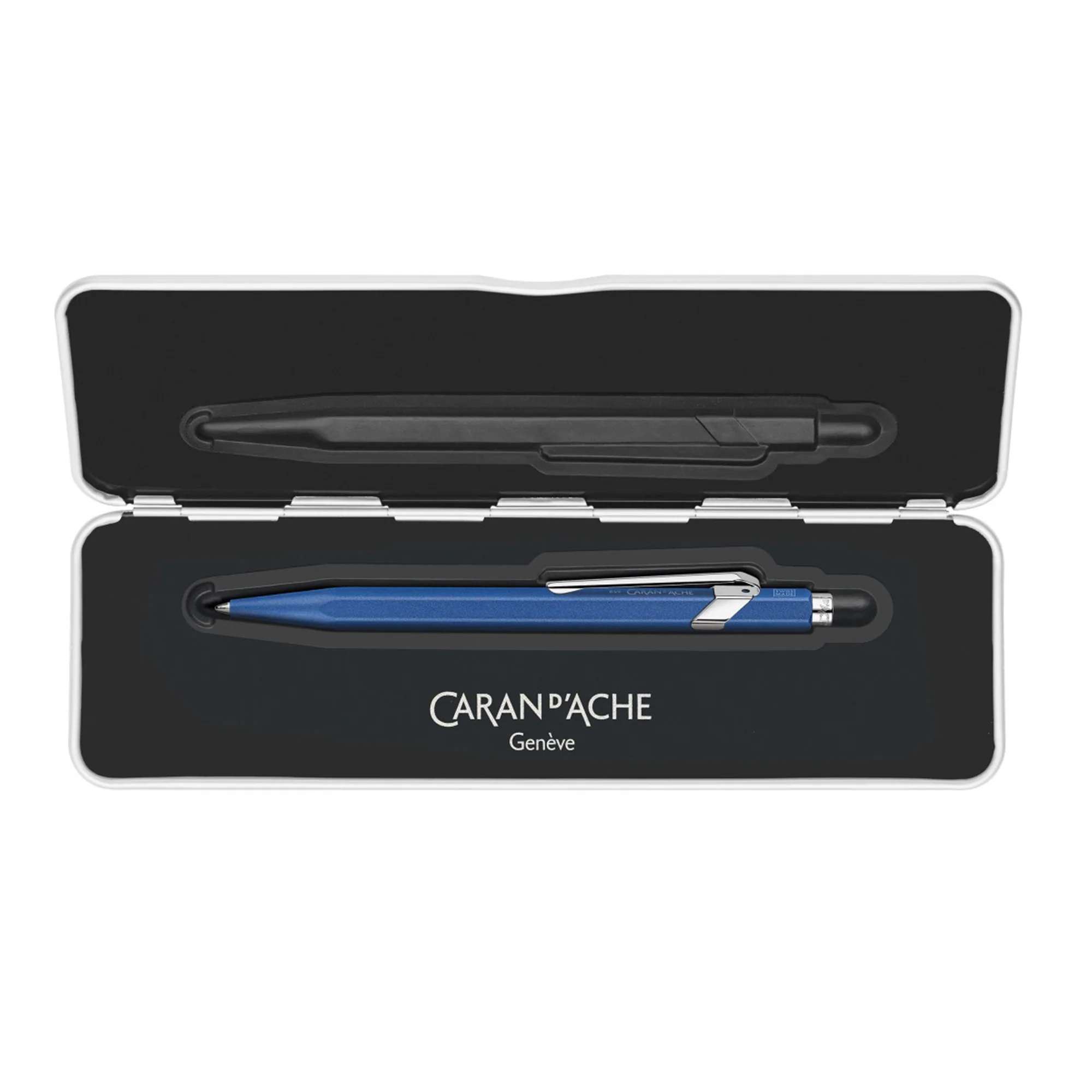 Caran d'Ache 849 Colormat-X Ballpoint Pen with Tin Giftbox - Image 2