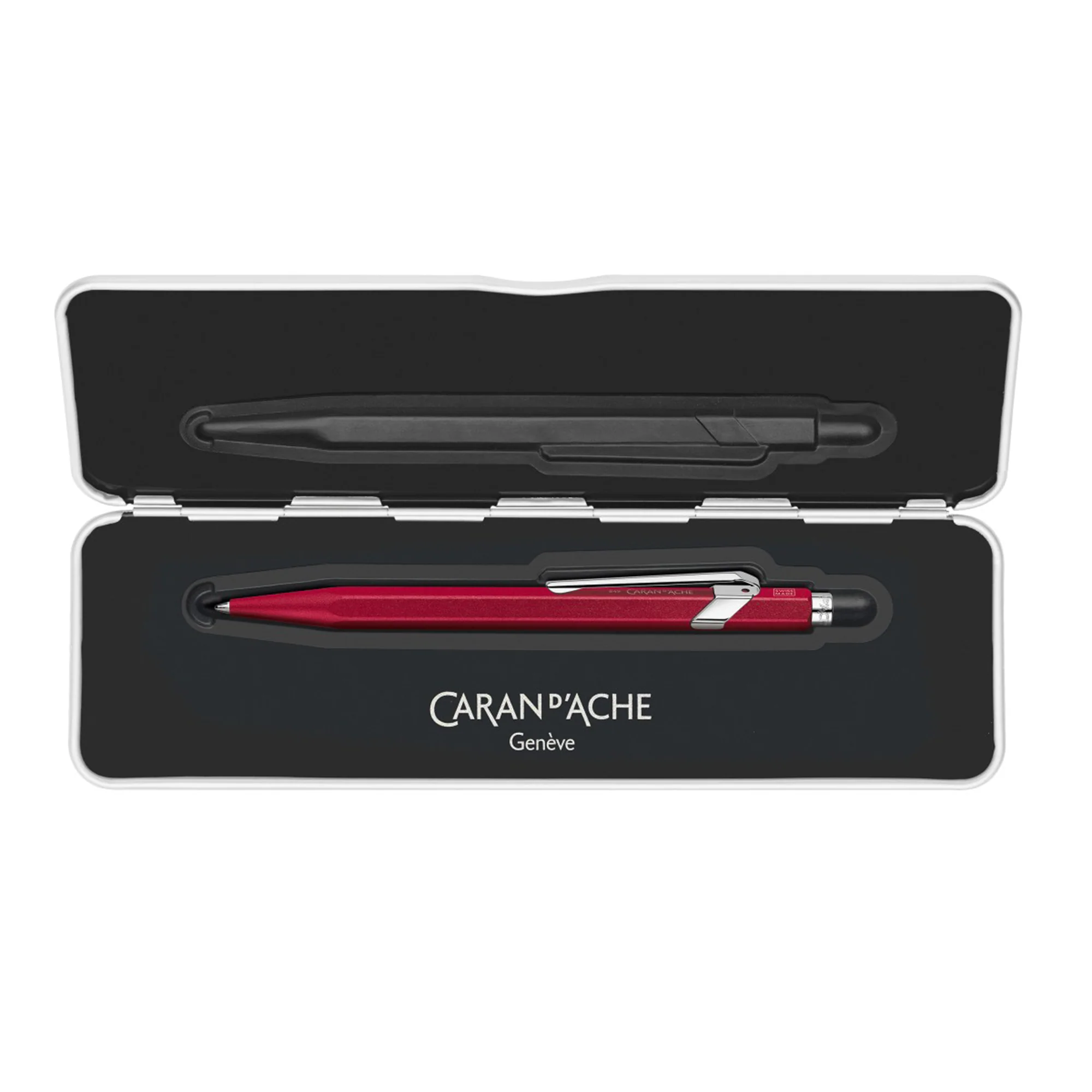 Caran d'Ache 849 Colormat-X Ballpoint Pen with Tin Giftbox - Image 4
