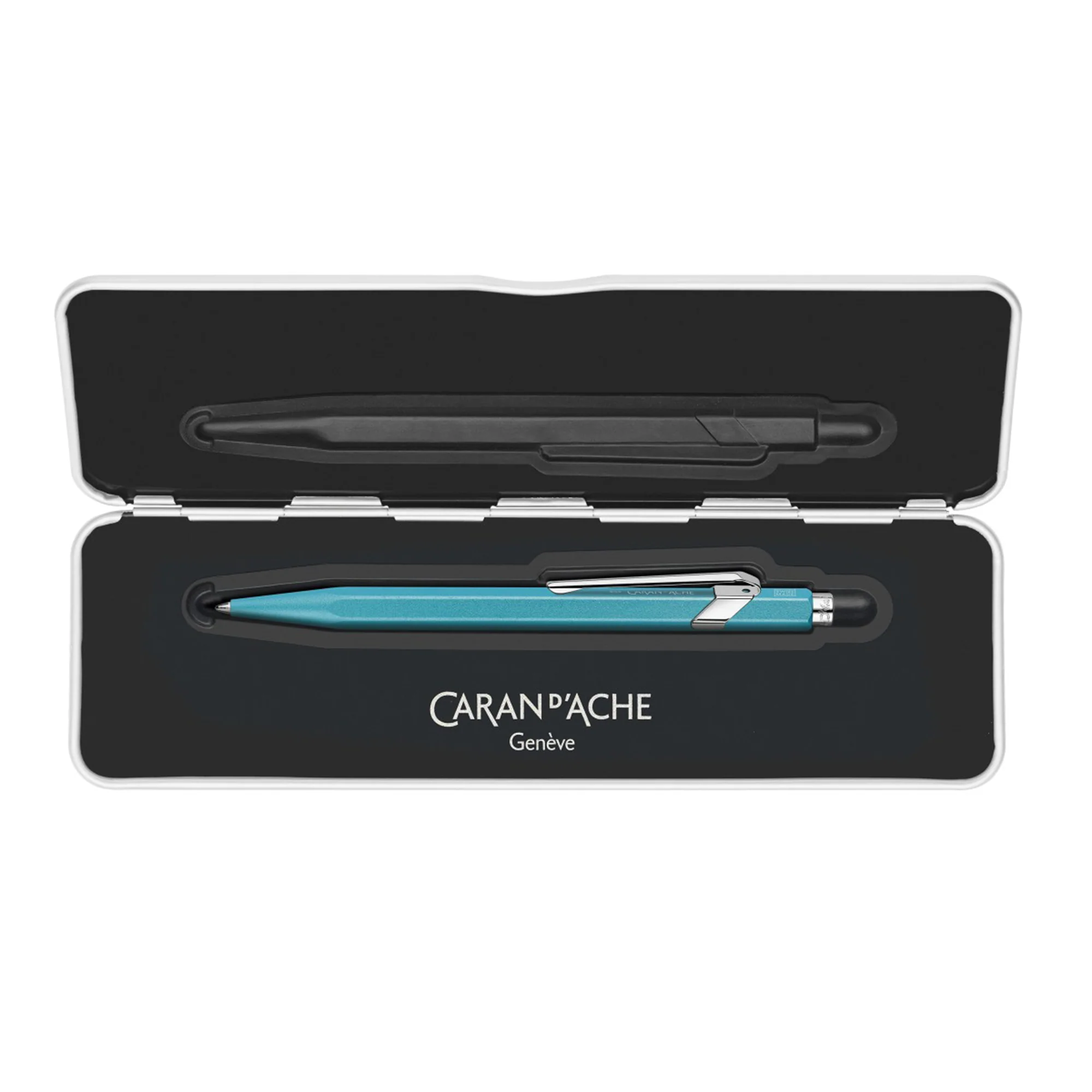 Caran d'Ache 849 Colormat-X Ballpoint Pen with Tin Giftbox - Image 9