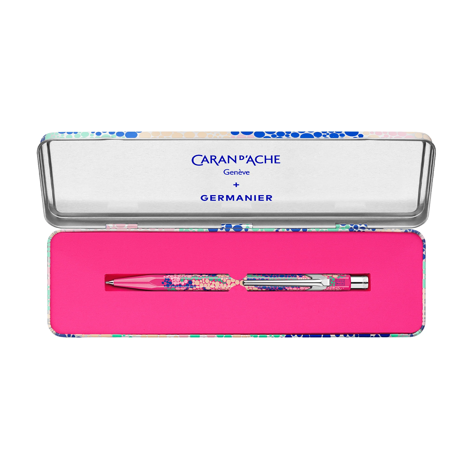 Caran d'Ache 849 Germanier Edition Mechanical Pencil - Neon Pink - Clearance - Image 4