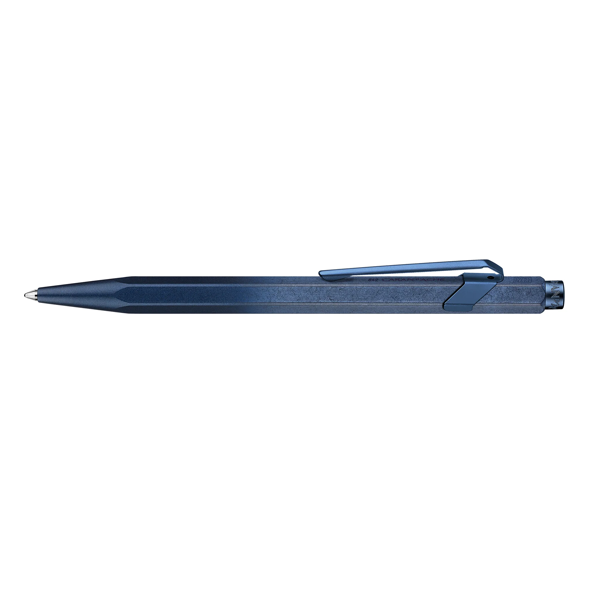 Caran d'Ache Cosmic Blue Edition 849 Ballpoint Pen - Dark Blue - Clearance - Image 2