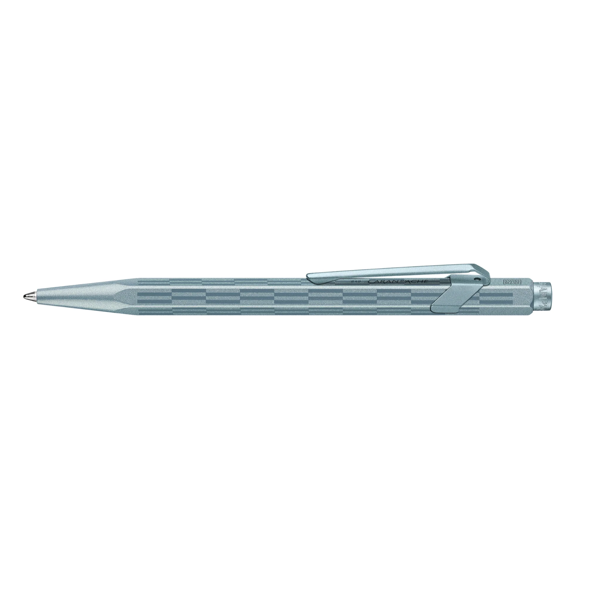 Caran d'Ache Alpine Frost 849™ Ballpoint Pen - Blue (Black ink) - Clearance - Image 2