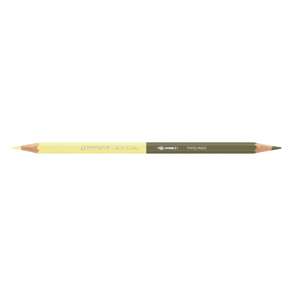 Caran d'Ache Paul Smith Bicolor Pencil Set of 12 (24 Colours) with Brush - Ltd. Edition - Image 9