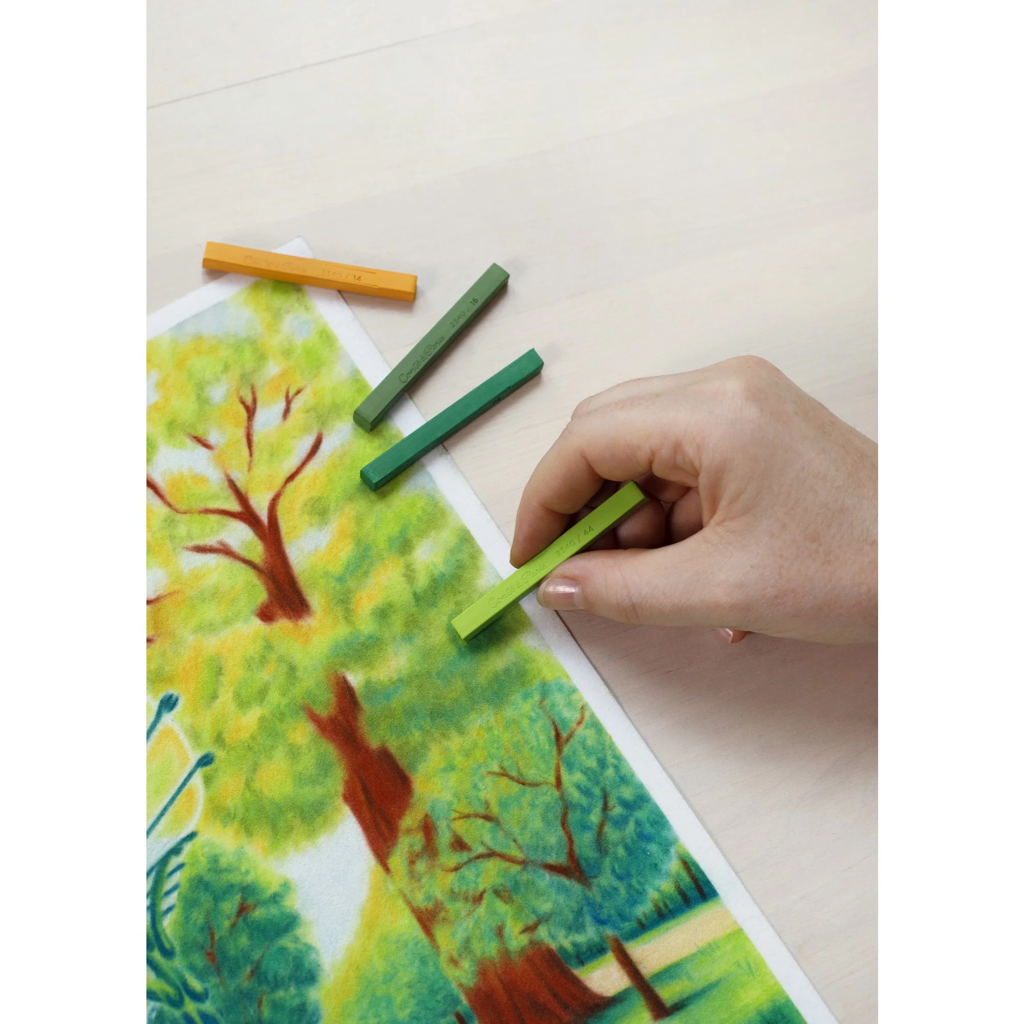 Conté à Paris - Colour Pastel Carrés - Image 70