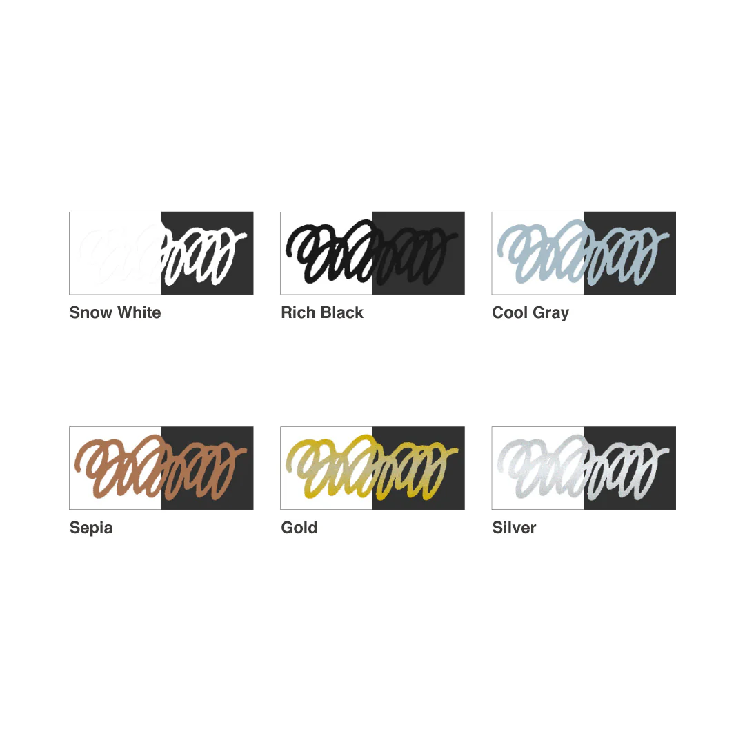 COPIC acrea Paint Marker 6 Colors Set Essentials - Image 3