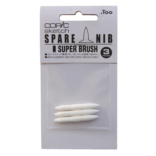 COPIC Marker Super Brush Nib Pack