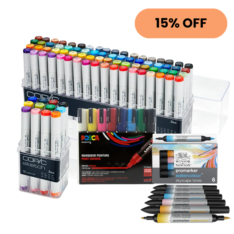 da Vinci COLINEO 4037 Acrylic & Oil Brush Set of 3 - Image 32