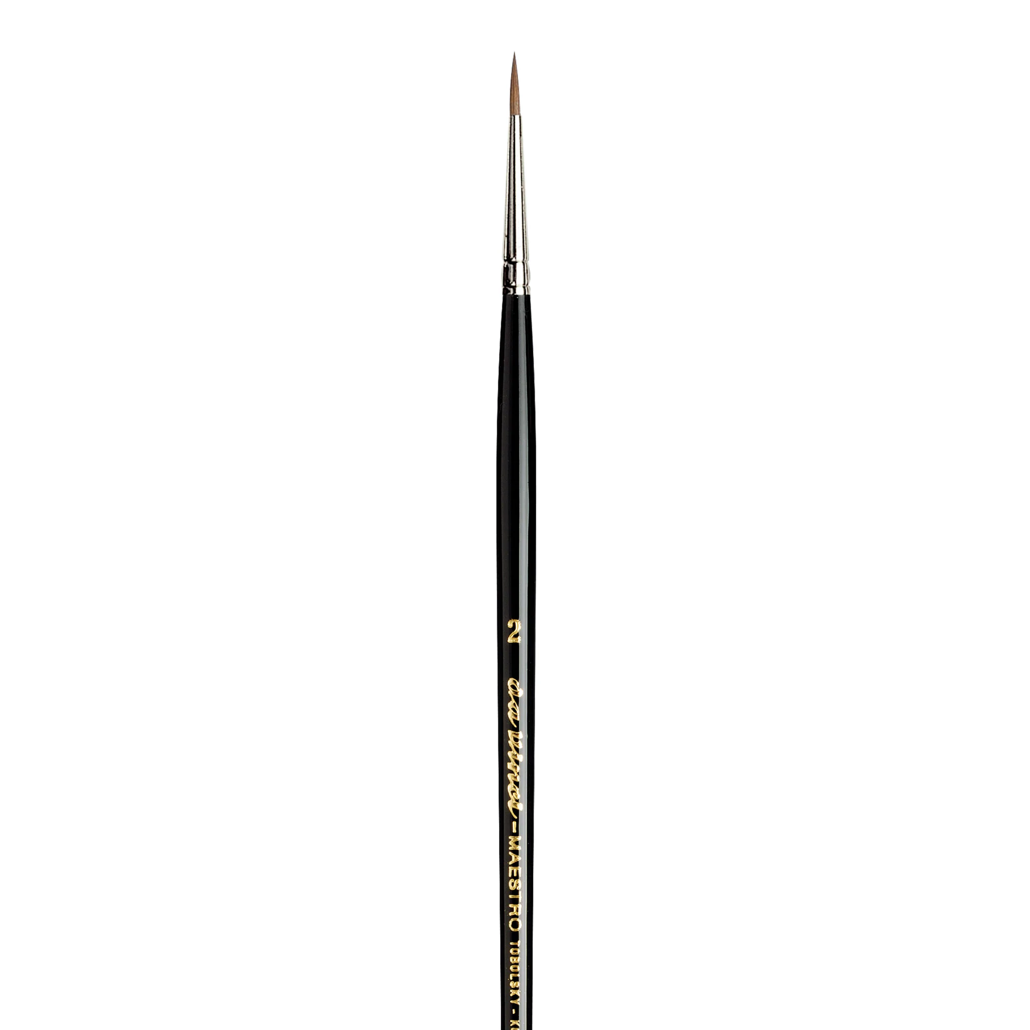 da Vinci MAESTRO Red Sable Watercolour Brushes - Round - Image 7