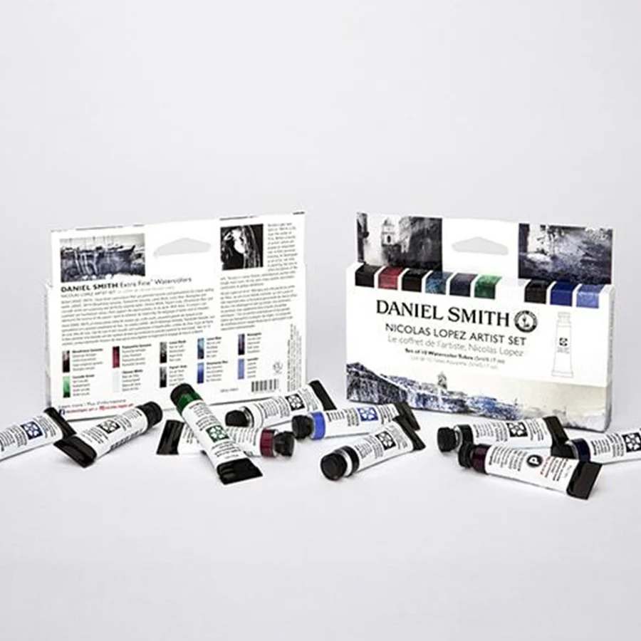 Daniel Smith Extra Fine Watercolors Set of 10 Nicolas Lopez Artist