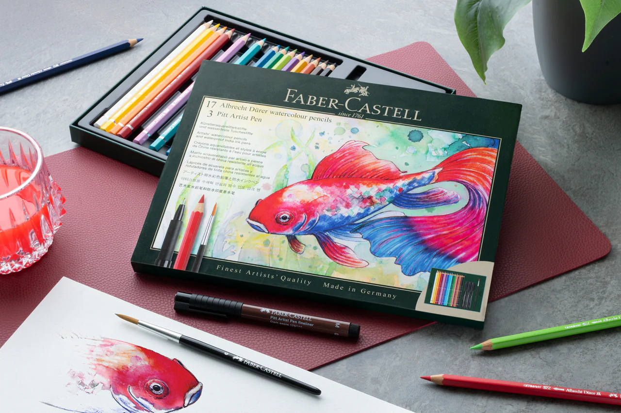 Faber-Castell Albrecht Dürer & Pitt Artist Pen Gift Set of 21 - Image 4