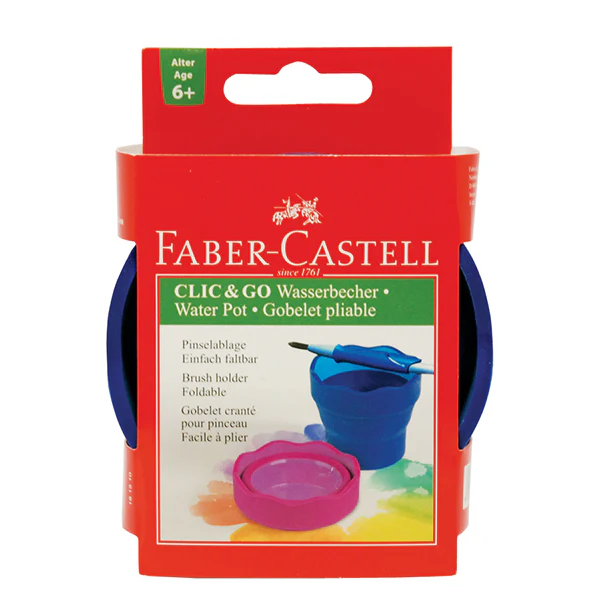 Faber-Castell Clic & Go Foldable Water Pot - Image 2