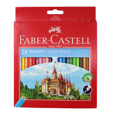 Faber-Castell Red Label Colour EcoPencil Set of 24