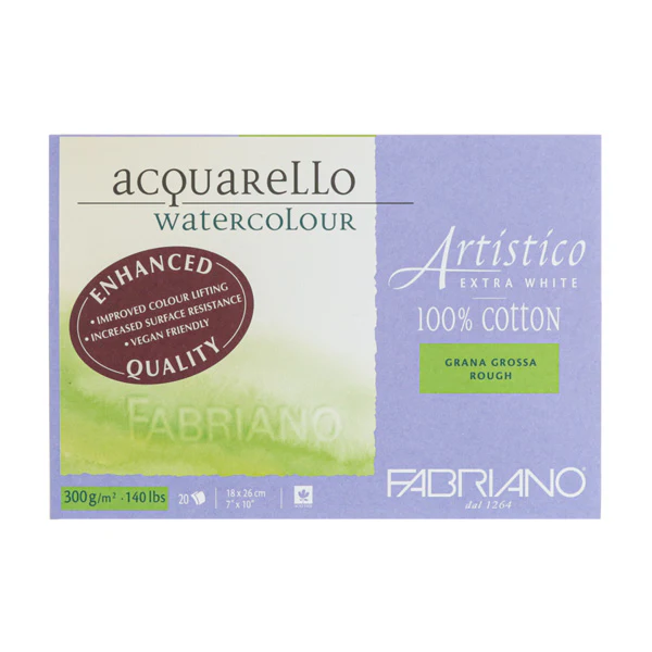 Fabriano Artistico Extra White Watercolour Paper Blocks - Image 10