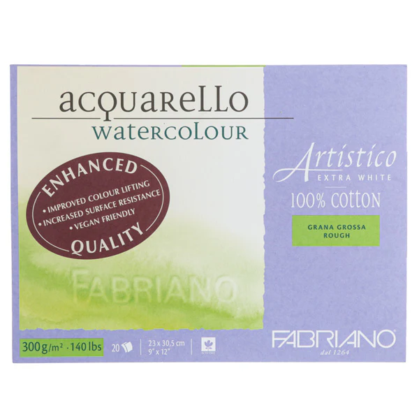 Fabriano Artistico Extra White Watercolour Paper Blocks - Image 11
