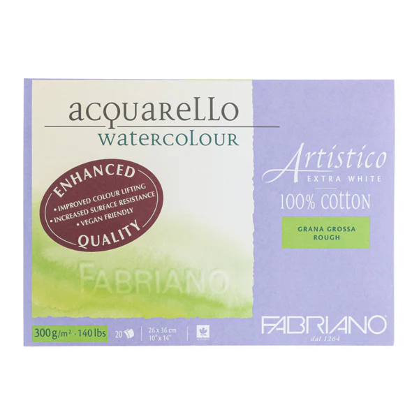 Fabriano Artistico Extra White Watercolour Paper Blocks - Image 12