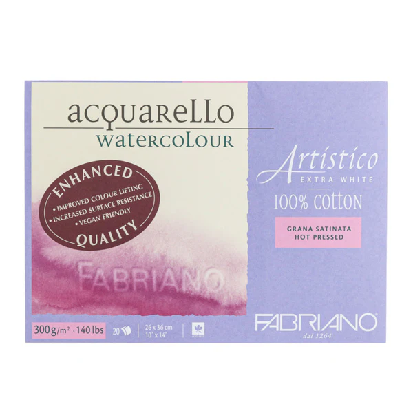 Fabriano Artistico Extra White Watercolour Paper Blocks - Image 4