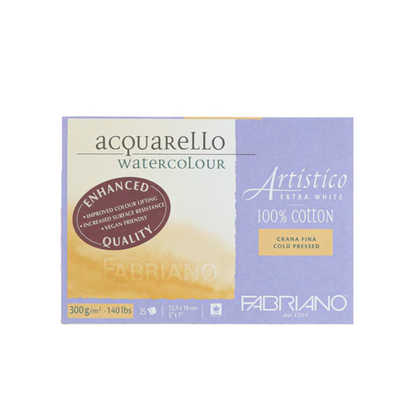 Fabriano Artistico Extra White Watercolour Paper Blocks - Image 5