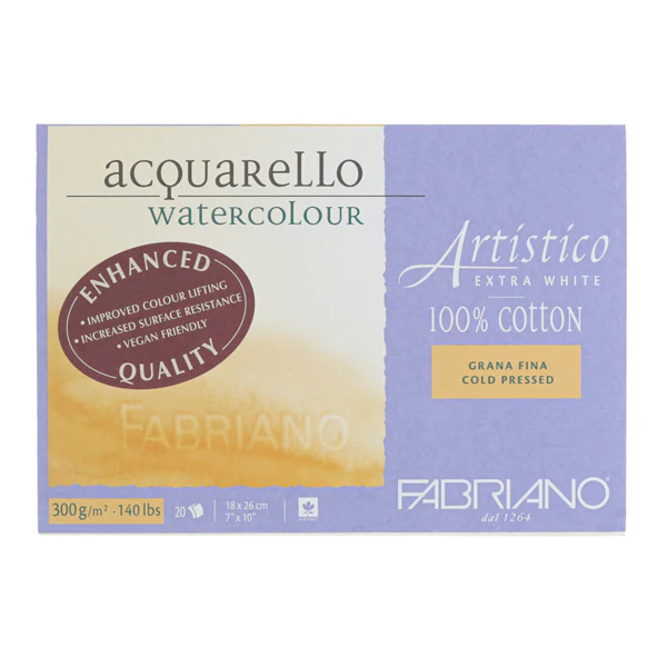 Fabriano Artistico Extra White Watercolour Paper Blocks - Image 6