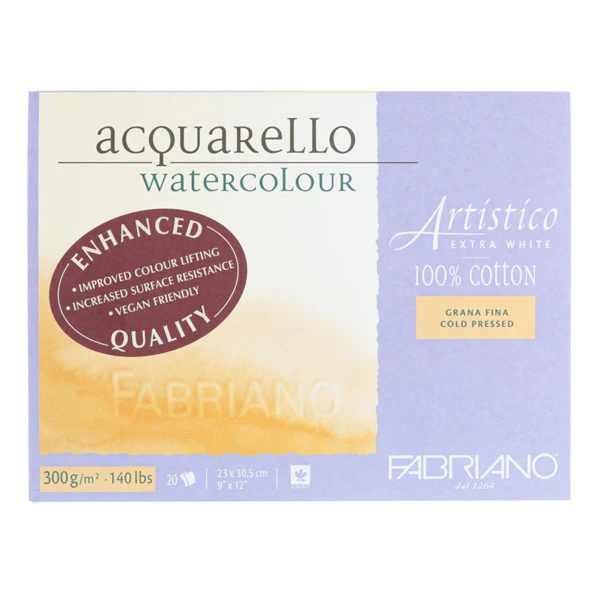 Fabriano Artistico Extra White Watercolour Paper Blocks - Image 7
