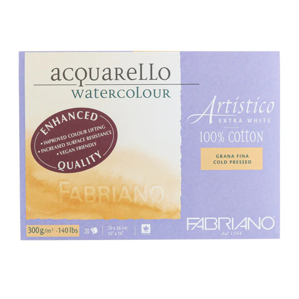Fabriano Artistico Extra White Watercolour Paper Blocks - Image 8