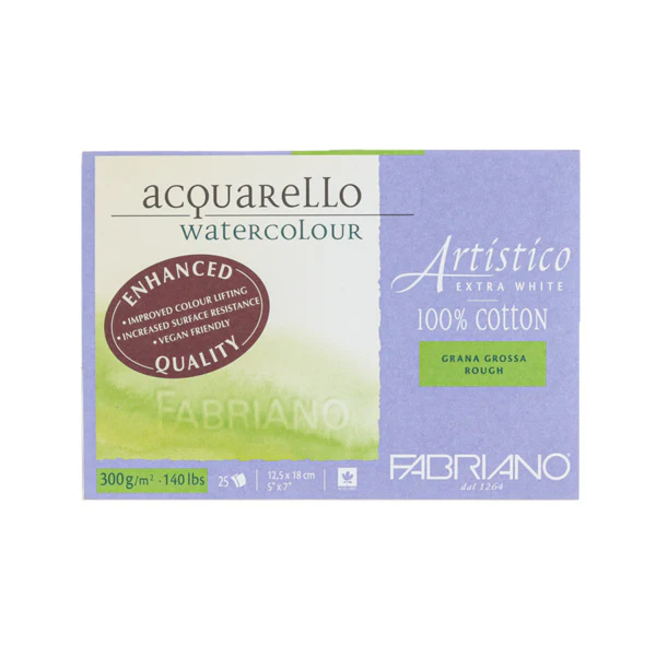 Fabriano Artistico Extra White Watercolour Paper Blocks - Image 9