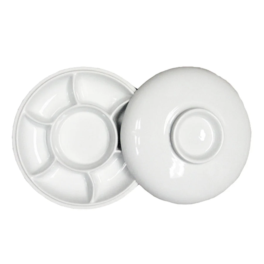 FC Art Ceramic Mixing Tray with Cover