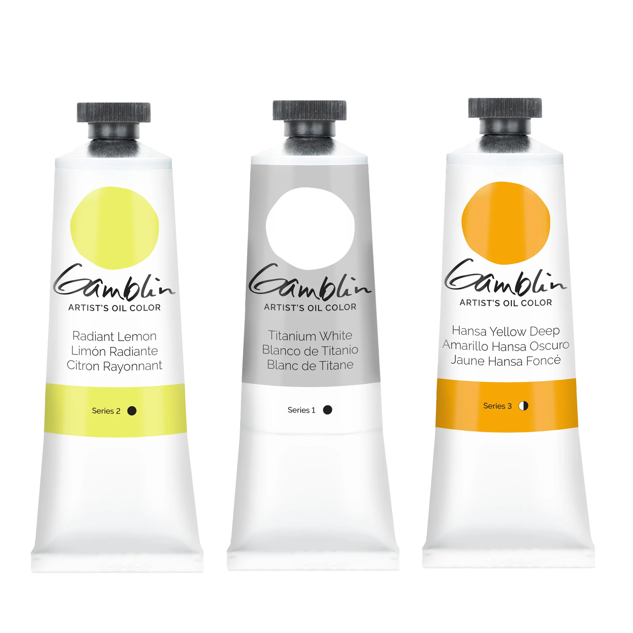 Gamblin Artist's Oil Colors - White or Yellow