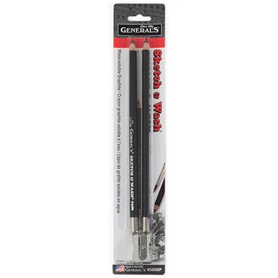 General Pencil Sketch & Wash Kit