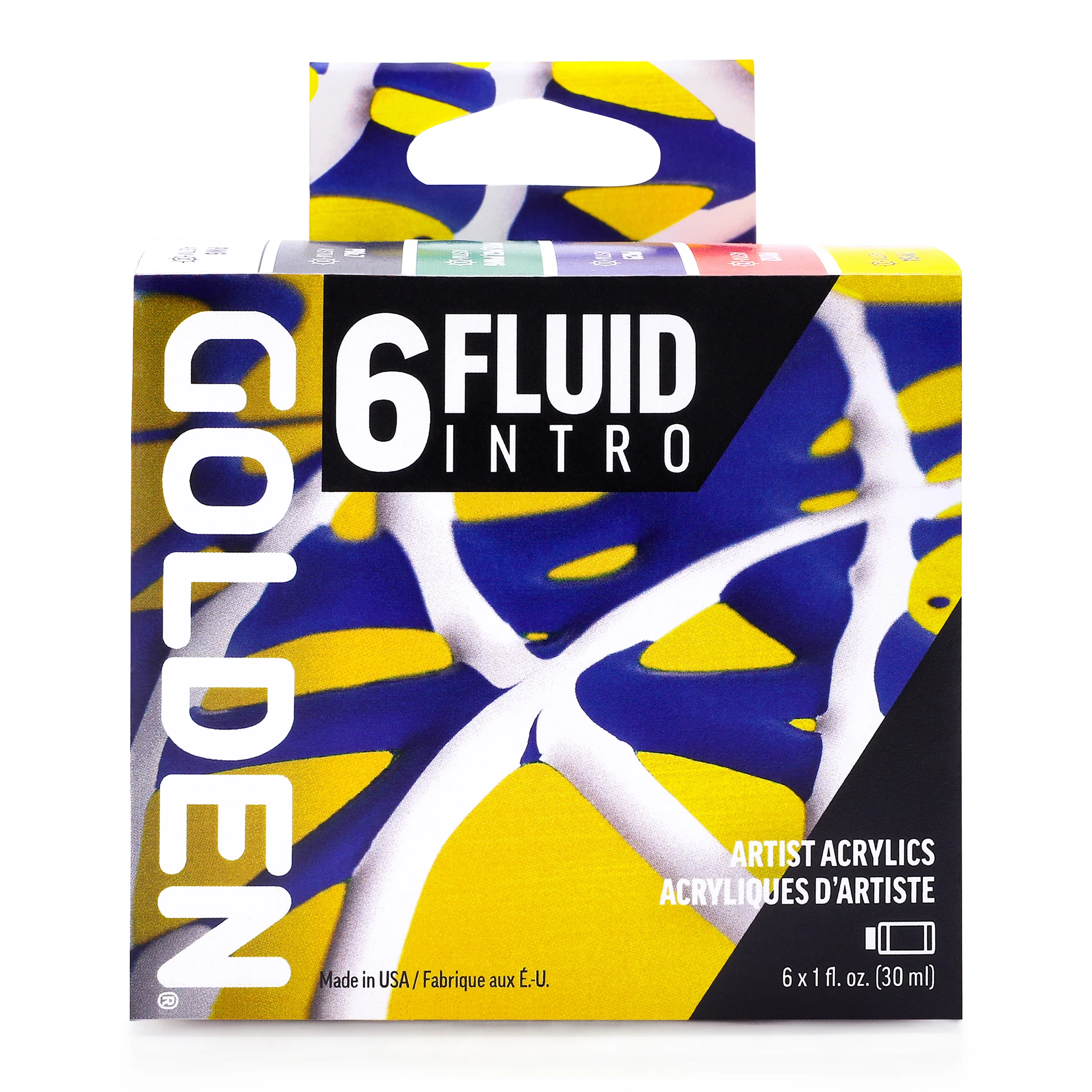 GOLDEN Fluid Acrylics Intro Set - Image 5