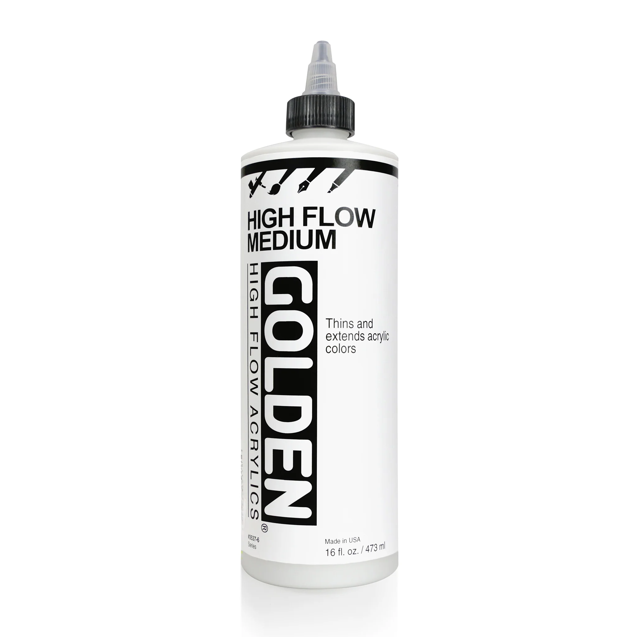 GOLDEN High Flow Acrylic Mediums - Image 3