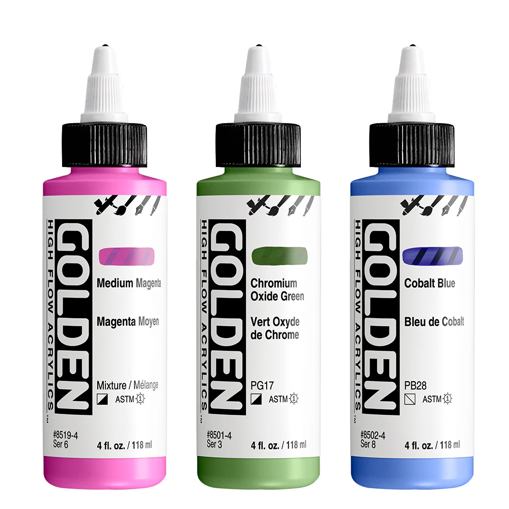 GOLDEN High Flow Acrylics 4oz