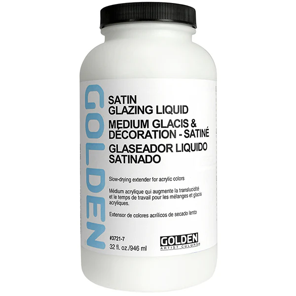 GOLDEN Satin Glazing Liquid Mediums - Image 2