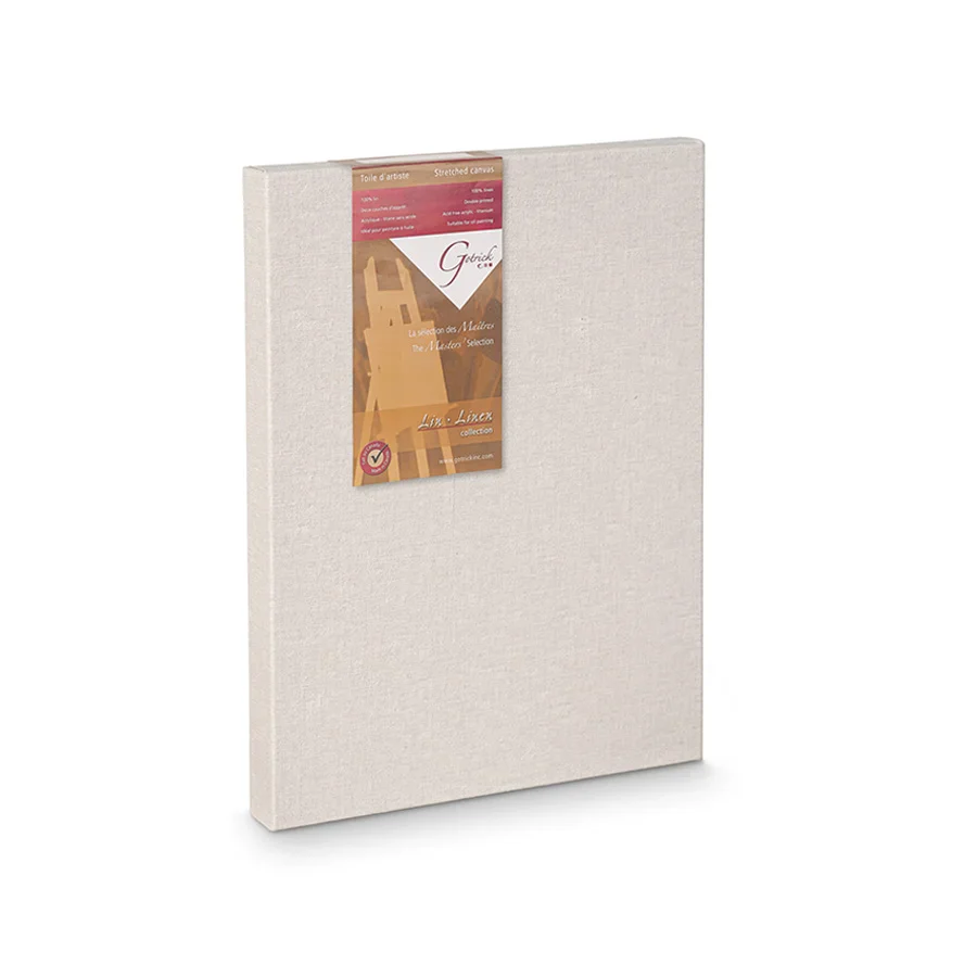 Apollon Gotrick Stretched White Primed Linen Canvas - Deep - Image 4