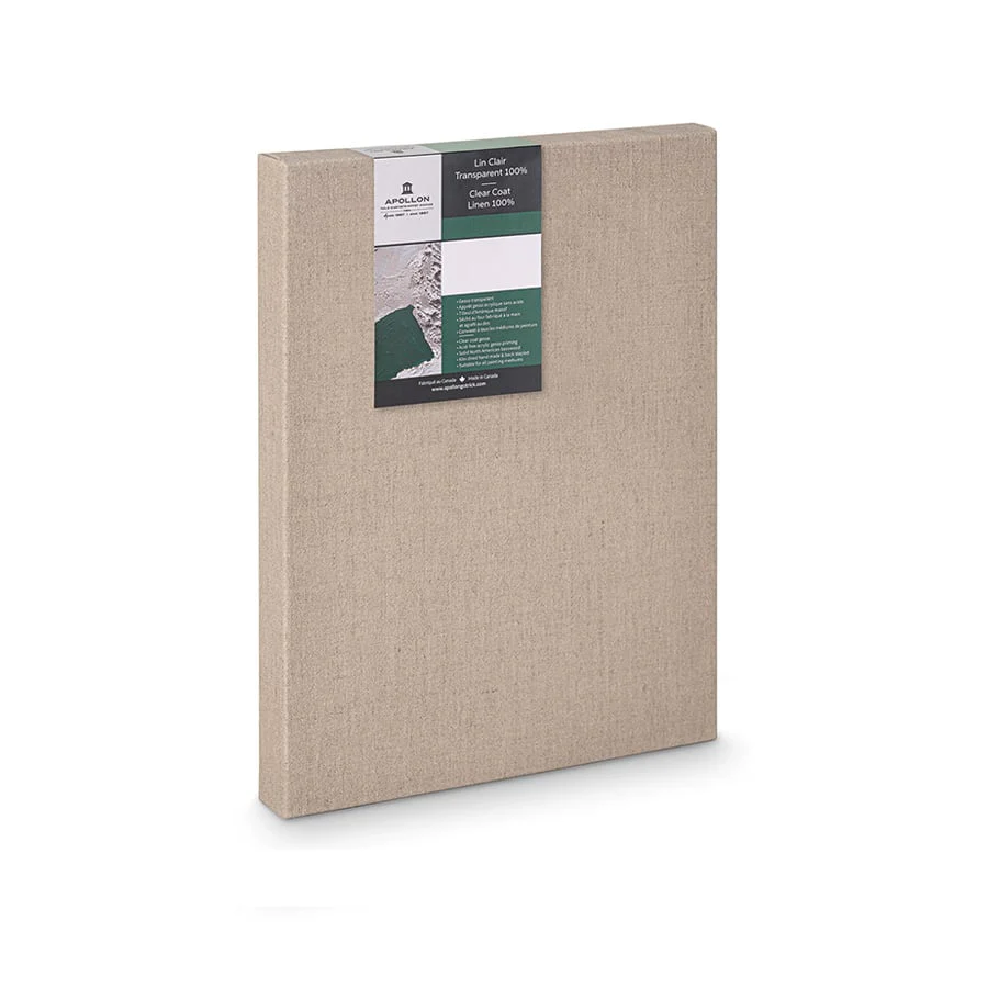 Apollon Gotrick Stretched Canvas - Clear Primed Linen (Deep) - Image 4