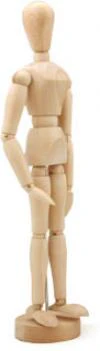 Hardwood Manikins in 12" Size - Image 2