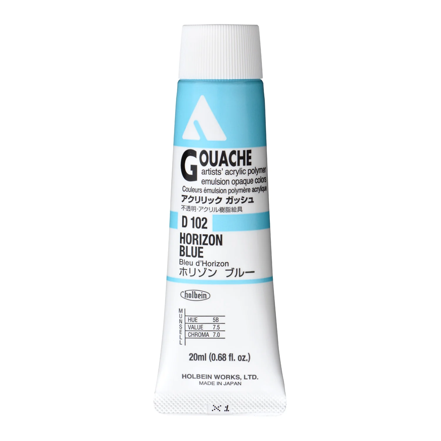 Holbein Acryla Gouache - Black or Grey or Blue - Image 12