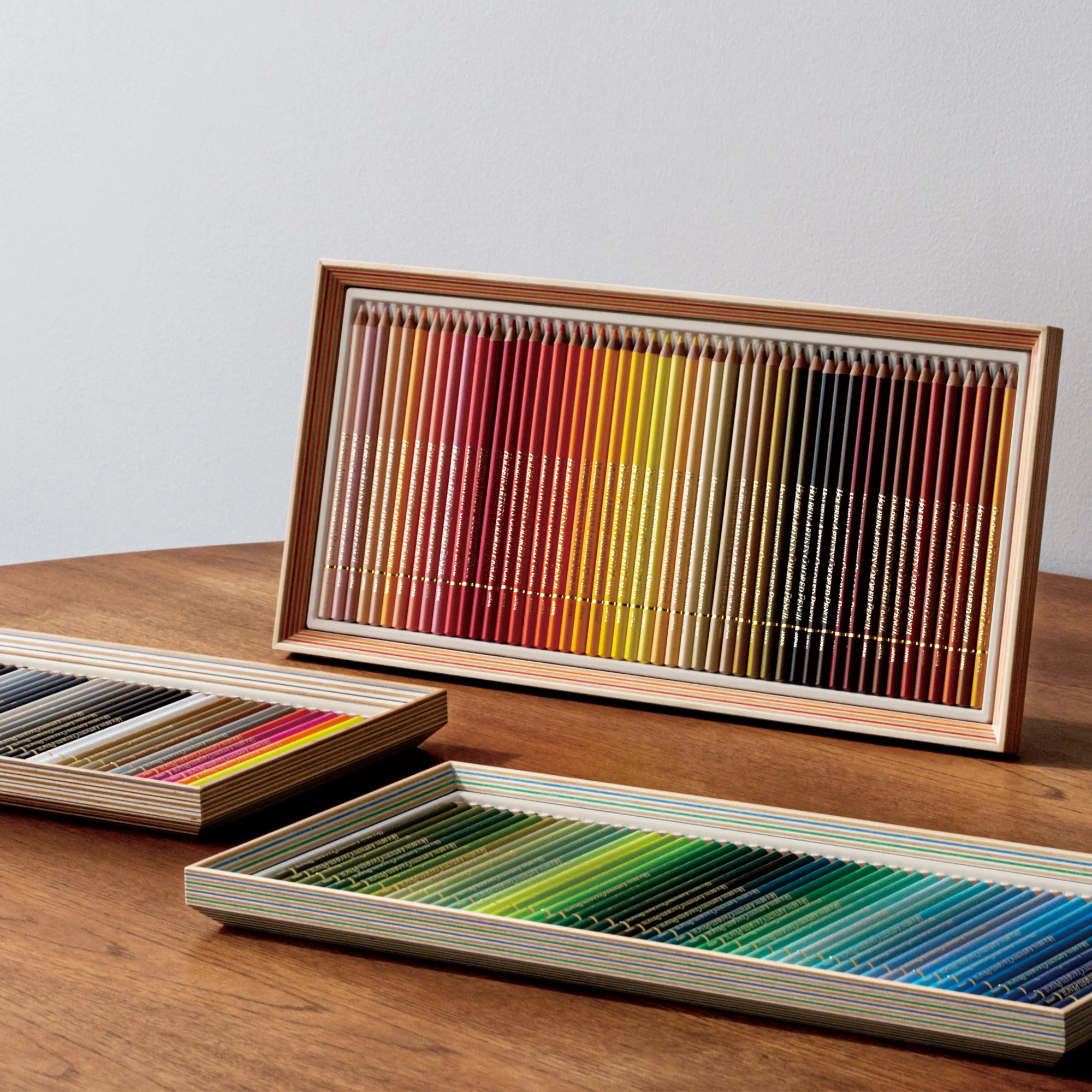 Holbein Artists' Colored Pencil Limited Edition Set of 150 in Wooden Box - Image 2