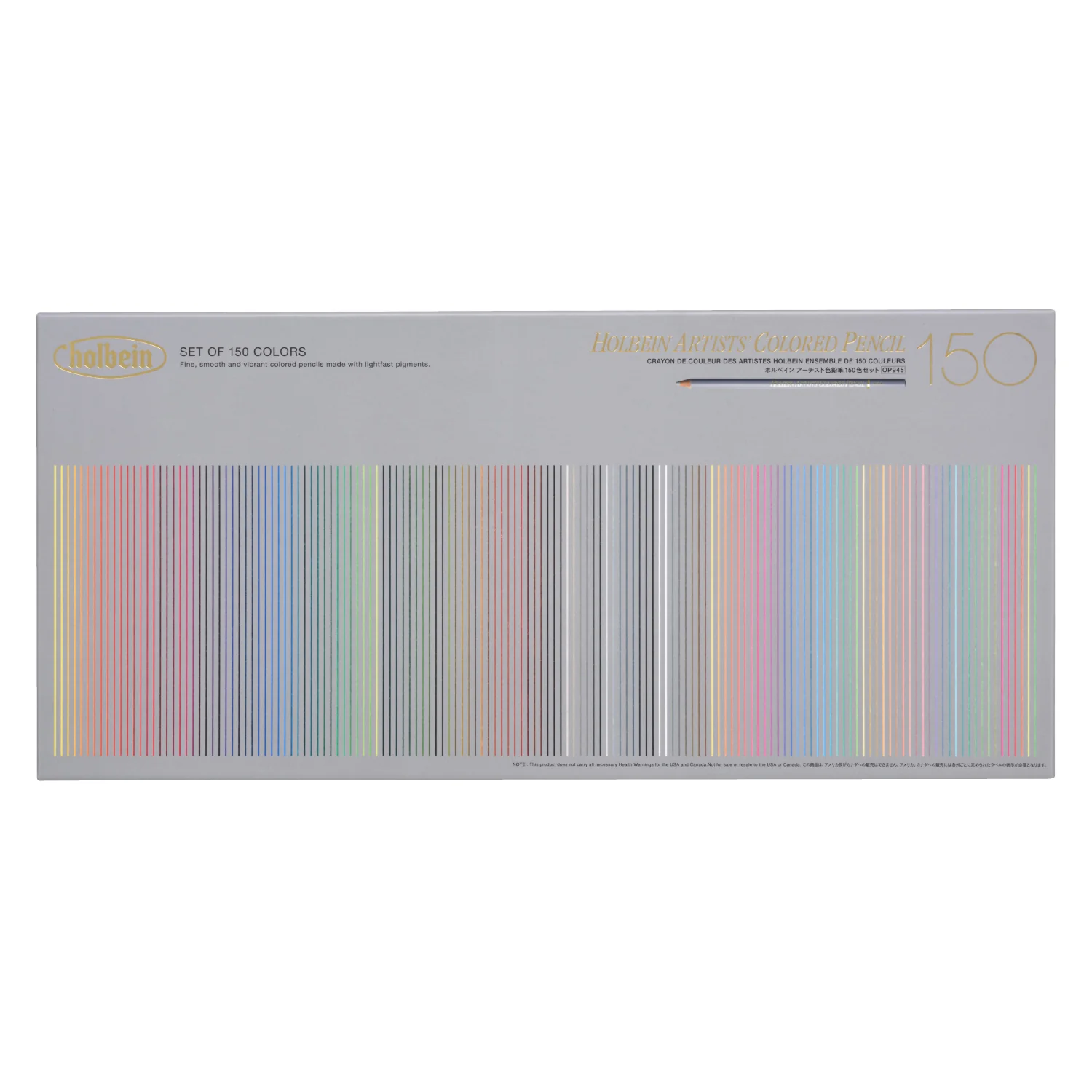 Holbein Artists' Colored Pencil Set of 150