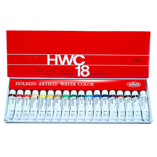 Holbein Artist's Watercolor Set of 18