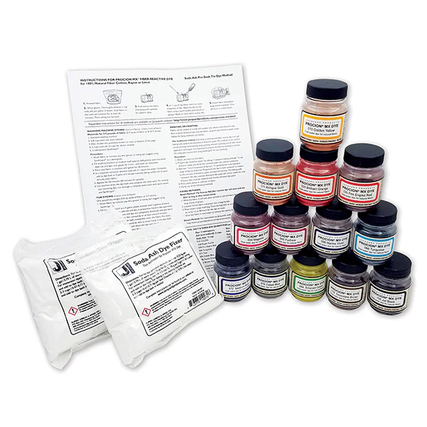 Jacquard Procion Dye 13 x Color Set