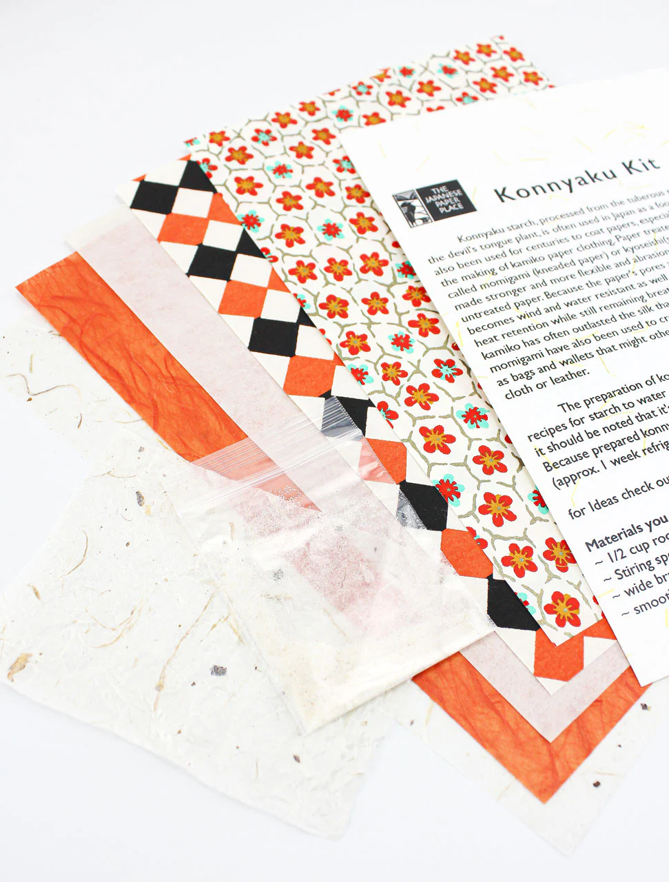 Japanese Paper Place - Konnyaku Kit - Image 4